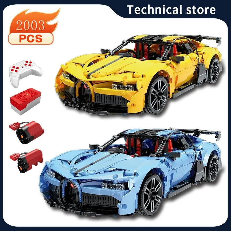 Building Blocks MOC RC Super Sports Racing Car Bricks Kids Toys T5027A Construction Set Toys - 7