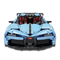 Thumbnail for Building Blocks MOC RC Super Sports Racing Car Bricks Kids Toys T5027A - 3