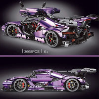 Thumbnail for Building Blocks MOC Super Racing Car Gumpert Apollo IE Bricks Toys T5012B - 5