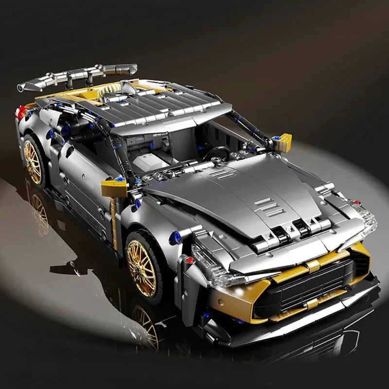 Building Blocks MOC T2039 Super Racing Sports Car Bricks Toy - 3