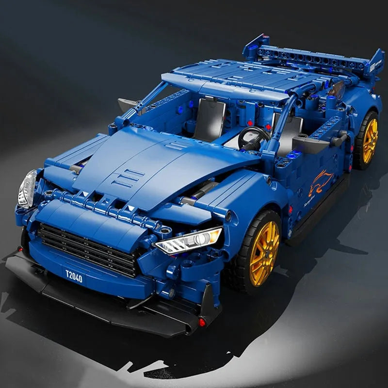 Building Blocks MOC T2040 Super Racing Sports Car Bricks Toys - 3