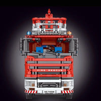 Thumbnail for Building Blocks MOC T4008 RC APP Fire Water City Rescue Truck Bricks Toy Construction Set Toys - 4