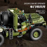 Thumbnail for Building Blocks MOC T4011 Tech Rocket Launcher Katyusha Car Bricks Toy Construction Set Toys - 8