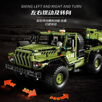 Thumbnail for Building Blocks MOC T4011 Tech Rocket Launcher Katyusha Car Bricks Toy - 7