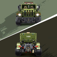 Thumbnail for Building Blocks MOC T4011 Tech Rocket Launcher Katyusha Car Bricks Toy - 4