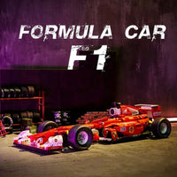 Thumbnail for Building Blocks MOC T5006 RC F1 Formula Racing Sports Car Bricks Toys - 5