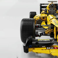 Thumbnail for Building Blocks MOC T5007 RC F1 Formula Racing Sports Car Bricks Toys - 7