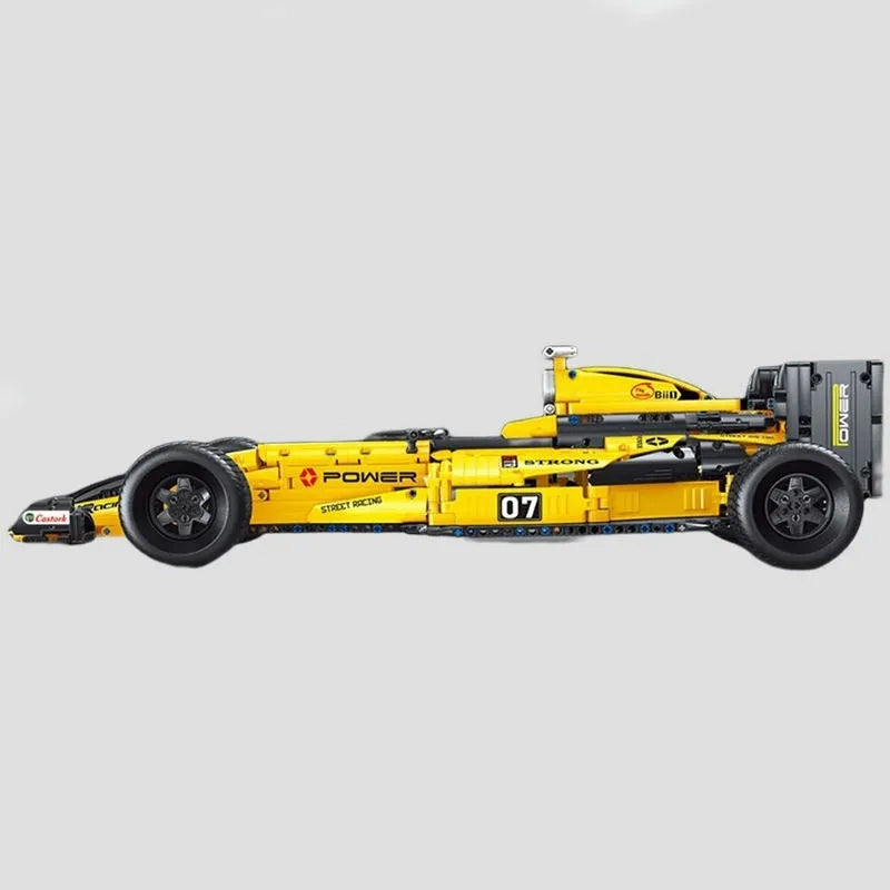 F1 Bricks Rc MOC T5007 RC Formula Racing Sports Car Bricks Toys