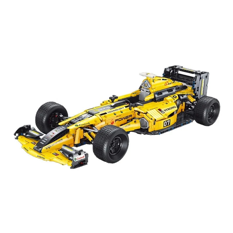 Building Blocks MOC T5007 RC F1 Formula Racing Sports Car Bricks Toys Construction Set Toys - 1