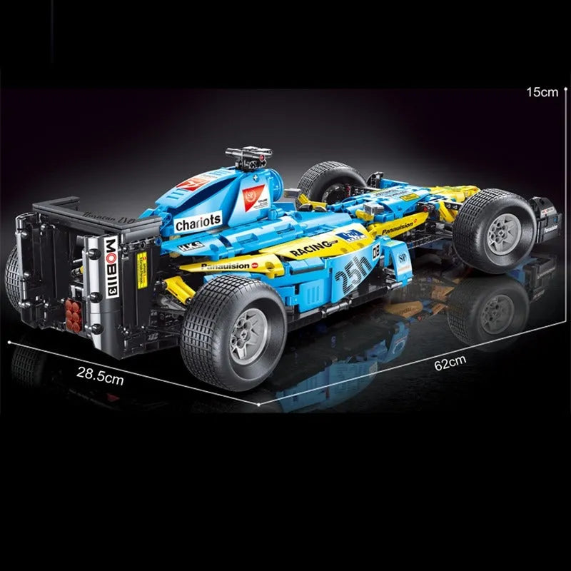 Building Blocks MOC T5008 RC F1 Formula Racing Sports Car Bricks Toys - 8