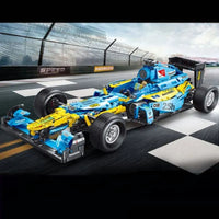 Thumbnail for Building Blocks MOC T5008 RC F1 Formula Racing Sports Car Bricks Toys - 5