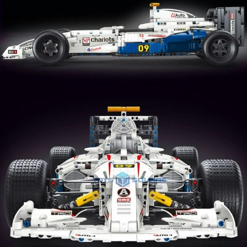 Building Blocks MOC T5009 RC F1 Formula Racing Sports Car Bricks Toys - 8