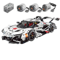 Thumbnail for Building Blocks MOC T5012A RC APP Apollo IE Super Racing Car Bricks Toys - 1