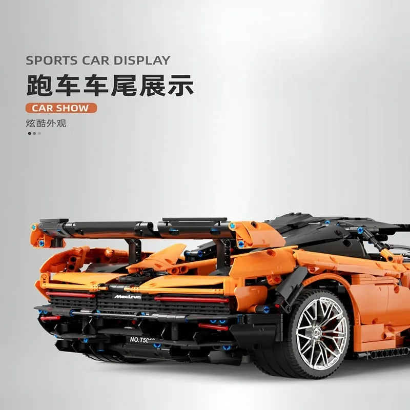 Building Blocks MOC T5013 RC Motorized McLaren Senna Hypercar Bricks Toy Construction Set Toys - 10