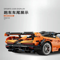 Thumbnail for Building Blocks MOC T5013 RC Motorized McLaren Senna Hypercar Bricks Toy Construction Set Toys - 10