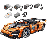 Thumbnail for Building Blocks MOC T5013 RC Motorized McLaren Senna Hypercar Bricks Toy Construction Set Toys - 1