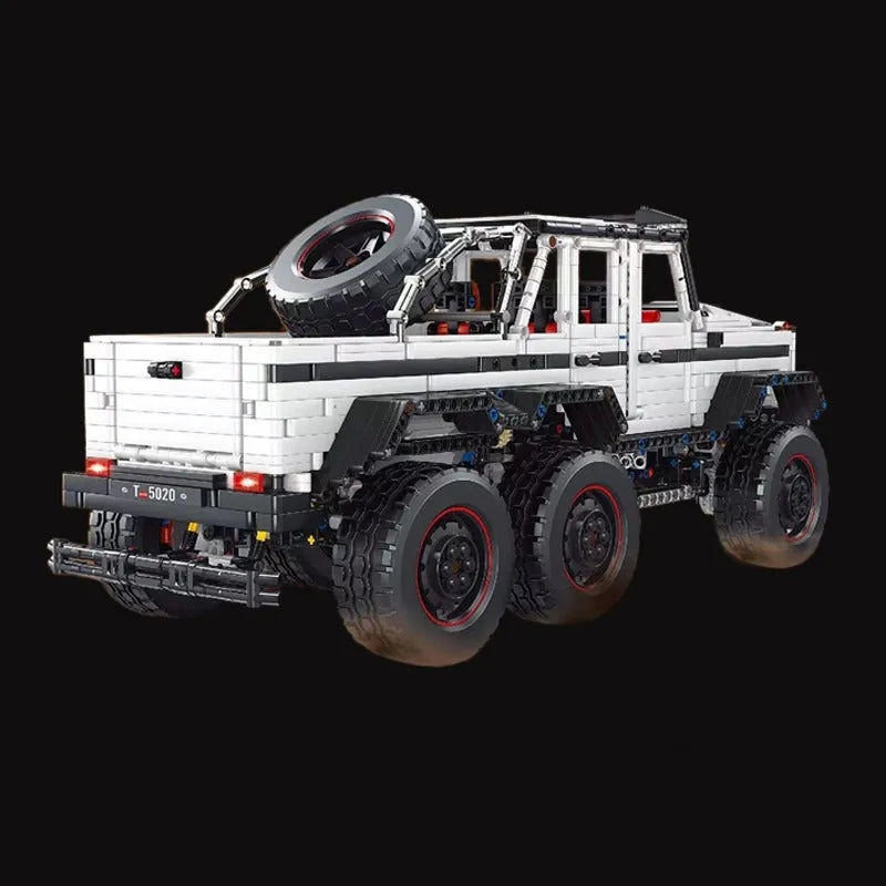 Building Blocks MOC T5020B Tech LAND CRUISER Off - Road Truck Bricks Toy - 4