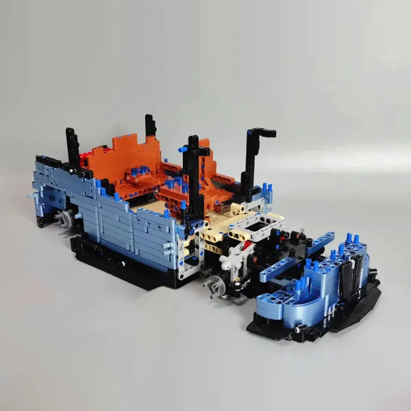 Building Blocks MOC T5022A Tech Motorized RC Camper Bus Van Bricks Toy - 12