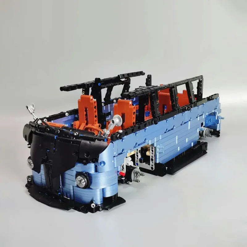 Building Blocks MOC T5022A Tech Motorized RC Camper Bus Van Bricks Toy - 13