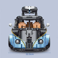 Thumbnail for Building Blocks MOC T5022A Tech Motorized RC Camper Bus Van Bricks Toy - 5