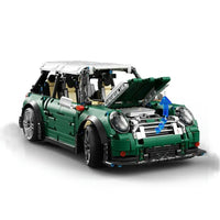 Thumbnail for Building Blocks MOC T5025A MINI Cooper S Classic Sports Car Bricks Toy - 1
