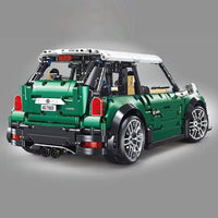 Thumbnail for Building Blocks MOC T5025A MINI Cooper S Classic Sports Car Bricks Toy - 10