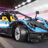 Thumbnail for Building Blocks MOC T5038 Pagani Zonda R Sports Car Supercar Bricks Toys - 7