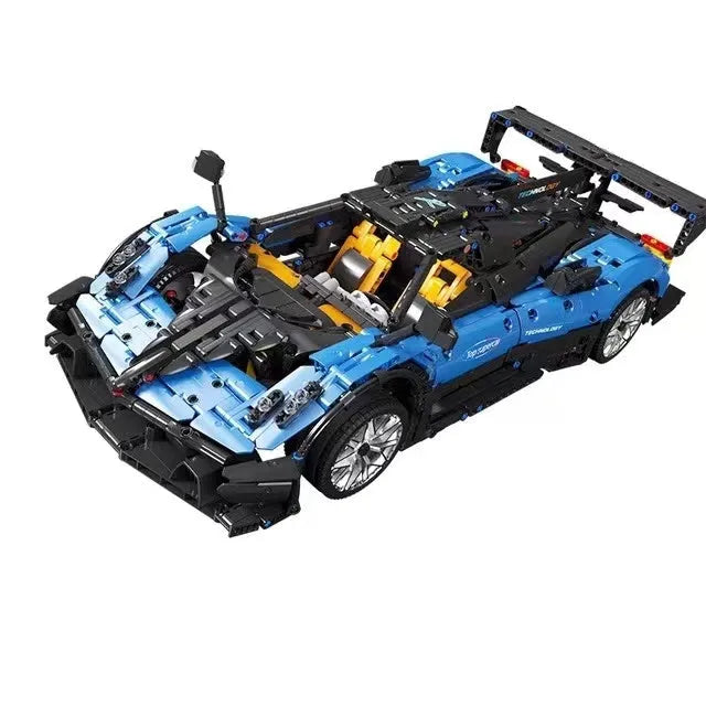 Building Blocks MOC T5038 RC APP Sports Car Pagani Zonda R Bricks Toy Construction Set Toys - 3