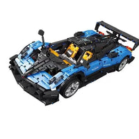 Thumbnail for Building Blocks MOC T5038 RC APP Sports Car Pagani Zonda R Bricks Toy Construction Set Toys - 3