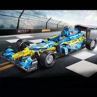 Thumbnail for Building Blocks MOC Tech F1 Formula One Racing Car Bricks Toy T5008 - 5