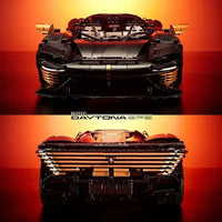 Thumbnail for Building Blocks MOC Tech Ferrari Daytona SP3 Supercar Bricks Toys 006-2 - 7