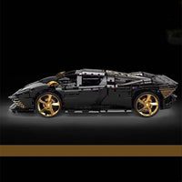 Thumbnail for Building Blocks MOC Tech Ferrari Daytona SP3 Supercar Bricks Toys 006 - 2 - 4
