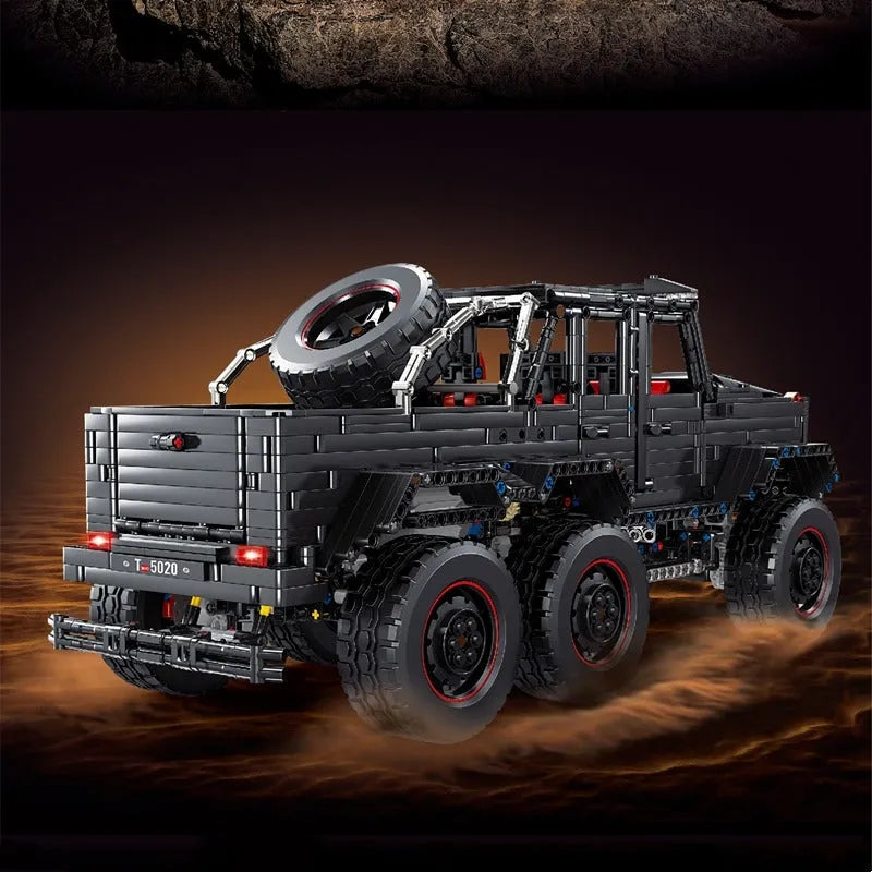 Building Blocks MOC Tech RC Off-Road LAND CRUISER Car Bricks Toys T5020A Construction Set Toys - 4