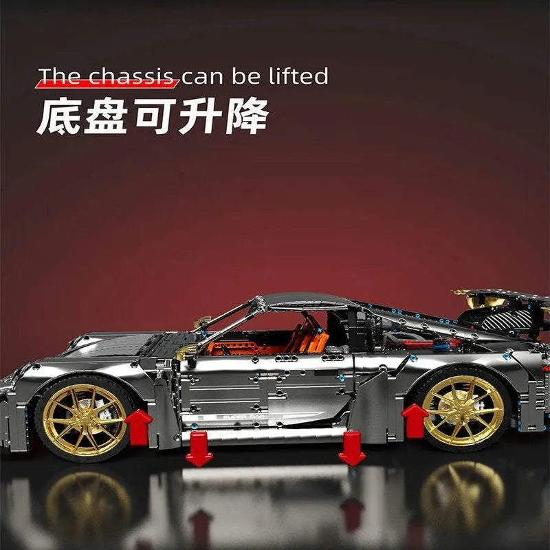 Building Blocks MOC Technical Super Classic Sports Car Bricks Toys T5037B Construction Set Toys - 5