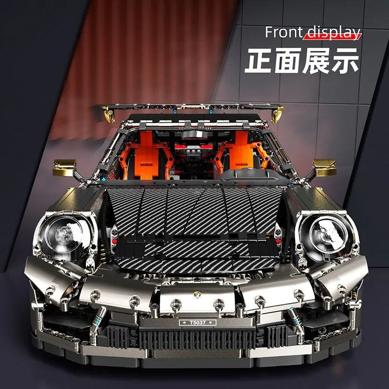 Building Blocks MOC Technical Super Classic Sports Car Bricks Toys T5037B Construction Set Toys - 4