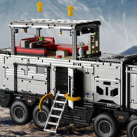 Thumbnail for Building Blocks Motorized MOC RC Luxury Off - Road Heavy RV Truck Bricks Toy T4009 - 9