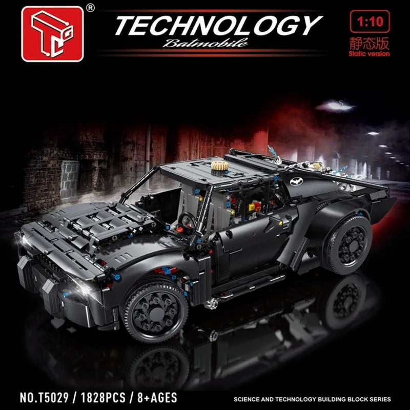 Building Blocks RC Super Batmobile Batman Racing Car Bricks Toys T5029 - 2