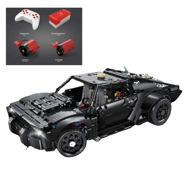 Building Blocks RC Super Batmobile Batman Racing Car Bricks Toys T5029 - 1