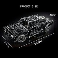Thumbnail for Building Blocks Super Batmobile Racing Batman Car Bricks Toys T5029 Construction Set Toys - 5