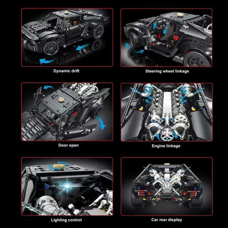 Building Blocks Super Batmobile Racing Batman Car Bricks Toys T5029 Construction Set Toys - 6