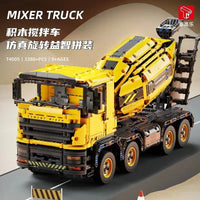 Thumbnail for Building Blocks Tech MOC APP Mechanical RC Mixer Truck Bricks Toys T4005 - 2