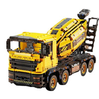 Thumbnail for Building Blocks Tech MOC APP Mechanical RC Mixer Truck Bricks Toys T4005 - 1