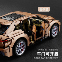 Thumbnail for Building Blocks Tech MOC Aston Martin DBX Racing Car Bricks Toys T5024A - 9