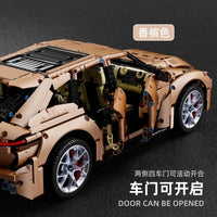 Thumbnail for Building Blocks Tech MOC Aston Martin DBX Racing Car Bricks Toys T5024A Construction Set Toys - 9