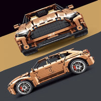 Thumbnail for Building Blocks Tech MOC Aston Martin DBX Racing Car Bricks Toys T5024A - 4