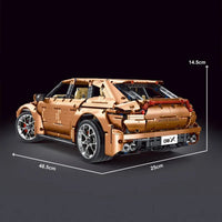 Thumbnail for Building Blocks Tech MOC Aston Martin DBX Racing Car Bricks Toys T5024A - 6