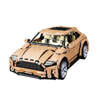 Thumbnail for Building Blocks Tech MOC Aston Martin DBX Racing Car Bricks Toys T5024A - 1