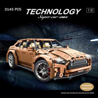 Thumbnail for Building Blocks Tech MOC Aston Martin DBX Racing Car Bricks Toys T5024A Construction Set Toys - 2