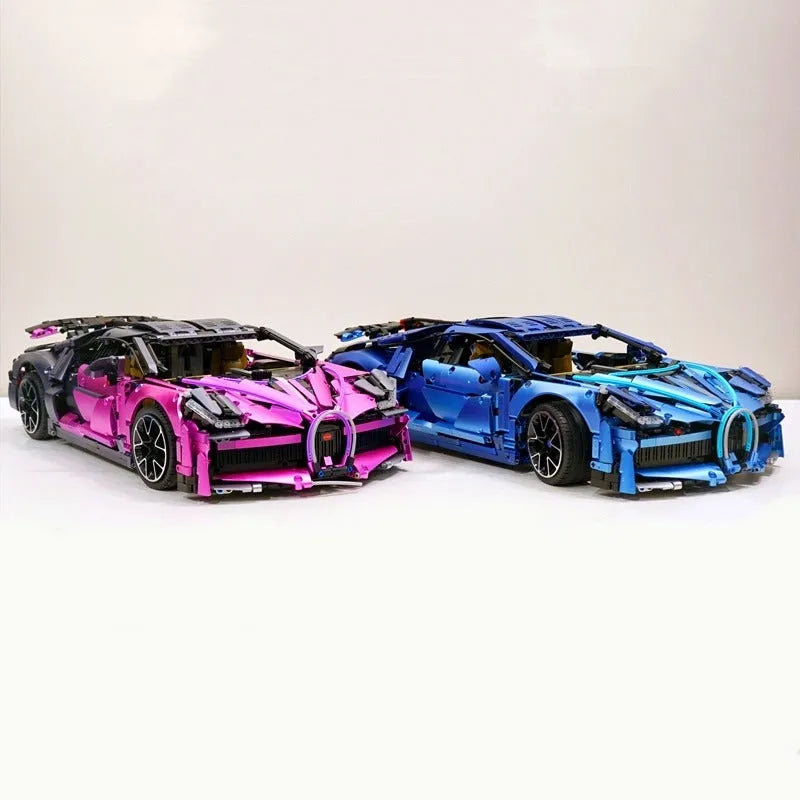 Building Blocks Tech MOC Bugatti Divo Racing Car Bricks Toys T5004A Construction Set Toys - 9