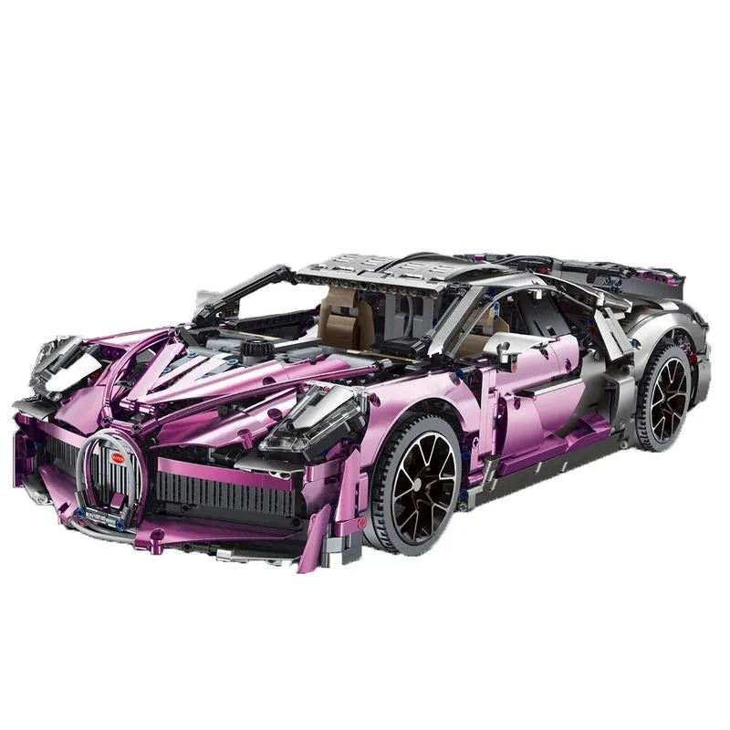 Building Blocks Tech MOC Bugatti Divo Racing Car Bricks Toys T5004A Construction Set Toys - 1